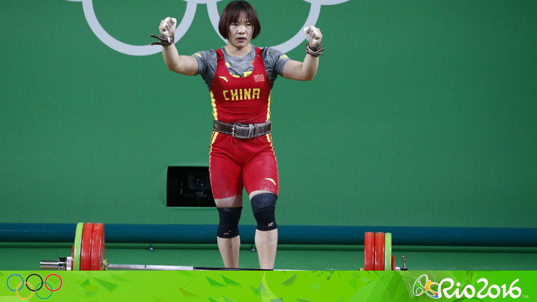Ασυναγώνιστες οι Κινέζες στην άρση βαρών-Χρυσό για την Σιάνγκ στα 69κ.
