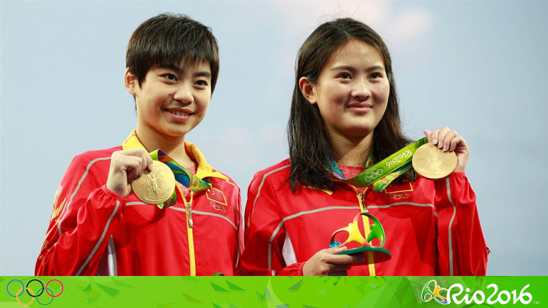 Χρυσό μετάλλιο για την Κίνα στις συγχρονισμένες καταδύσεις
