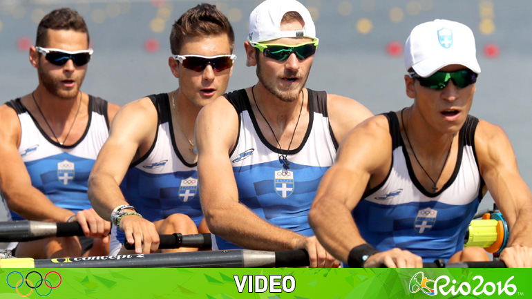 Κωπηλασία: Στην έκτη θέση η ελληνική τετράκωπος ελαφρών βαρών