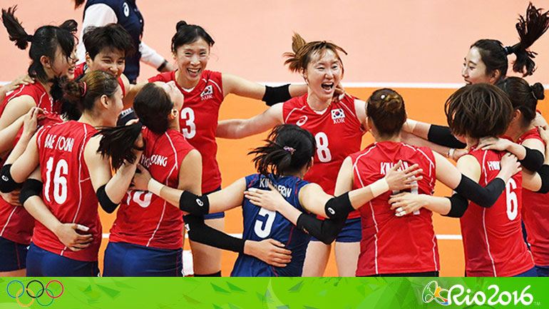 Bόλεϊ: Διπλασίασε τις νίκες της η Νότια Κορέα, 3-0 την Αργεντινή