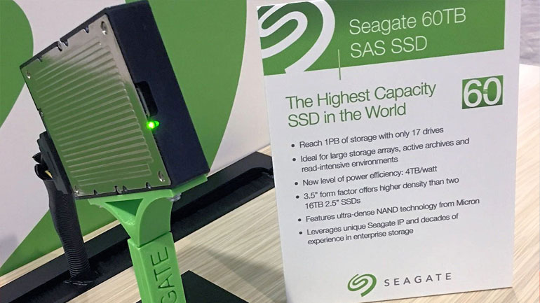 Η Seagate παρουσίασε δίσκο SSD χωρητικότητας 60ΤΒ!