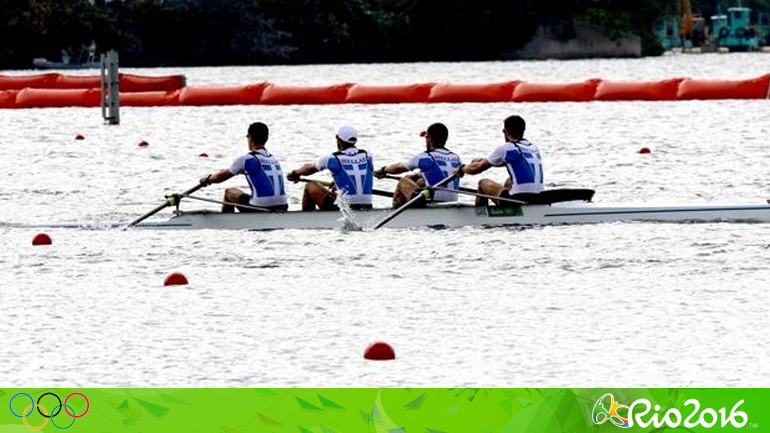 Κωπηλασία: Στην όγδοη θέση η ελληνική τετράκωπος