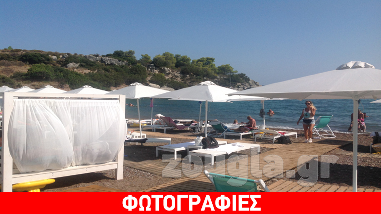 Αφεθείτε στη μαγεία του γαλάζιου και του πράσινου στο beach bar GODAI της Ερμιονίδας!