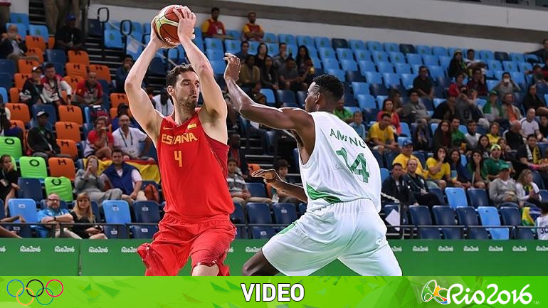«Ίδρωσε» για να φτάσει στην πρώτη της νίκη η Ισπανία, 96-87 τη Νιγηρία