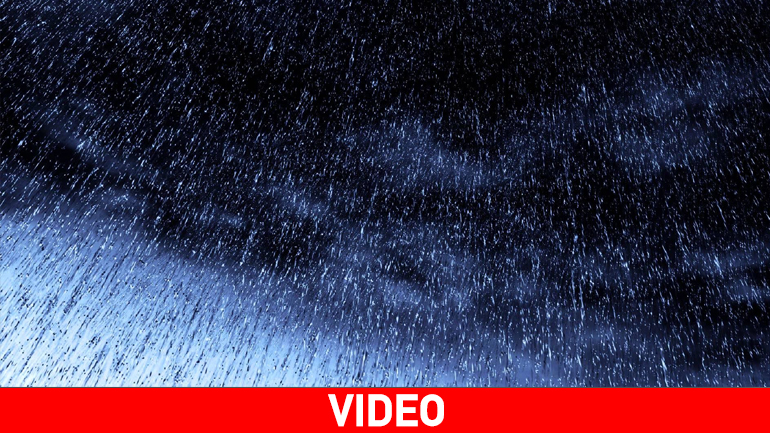 Μπουρίνι στη Χαλκιδική