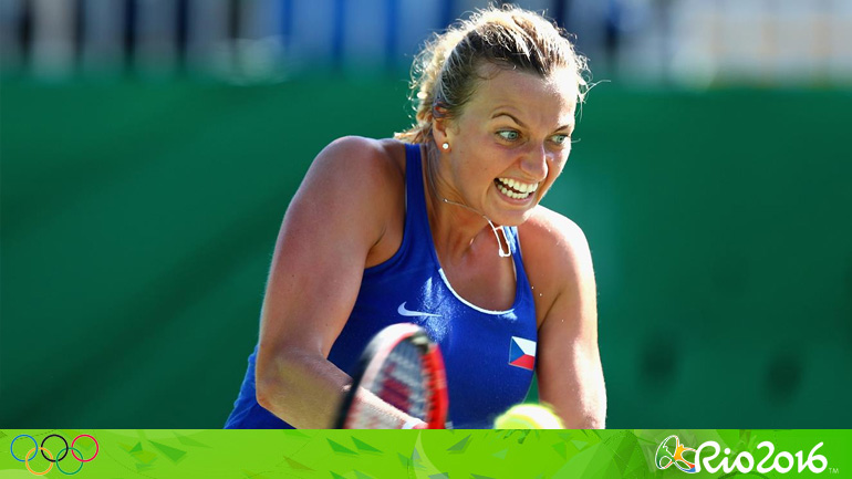 Τένις: «Χάλκινη» η Κβίτοβα, 2-1 την Κις Τένις: «Χάλκινη» η Κβίτοβα, 2-1 την Κις