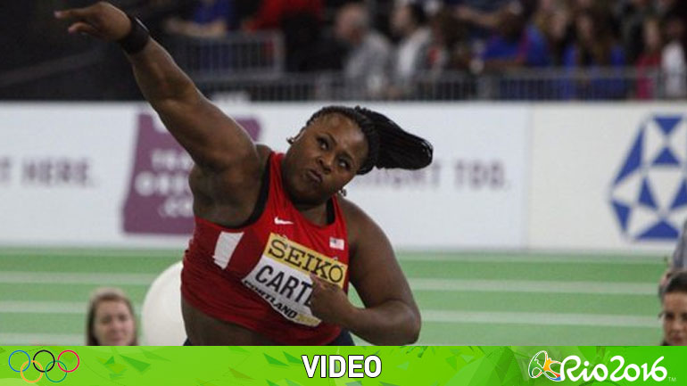 Χρυσό μετάλλιο για την Κάρτερ στη σφαιροβολία