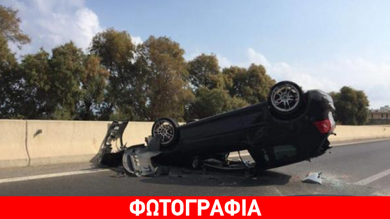 Κρήτη: Τροχαίο στην εθνική οδό Ηρακλείου- Αγίου Νικολάου