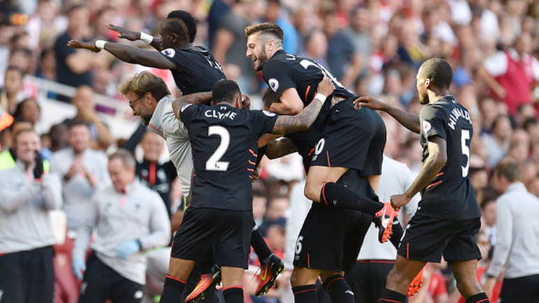 Μεγάλη νίκη η Λίβερπουλ, 4-3 την Άρσεναλ στο Λονδίνο!