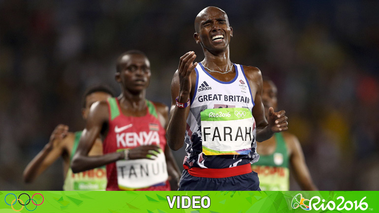 Στίβος: Χρυσό μετάλλιο ο Μο Φάρα στα 10.000 μέτρα!