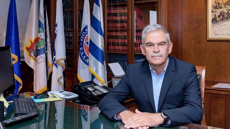 Συλλυπητήριο μήνυμα Τόσκα για το θάνατο του άτυχου πυροσβέστη