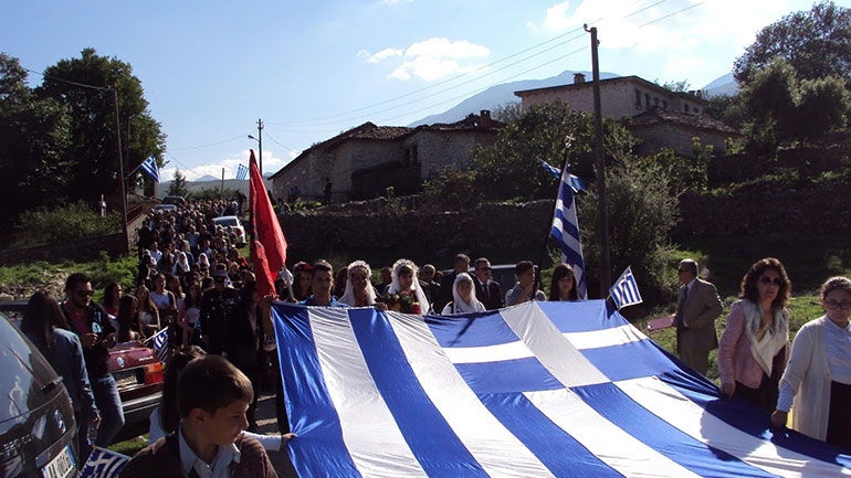 Αλβανία: Συλλαλητήριο ομογενών στη Χιμάρα