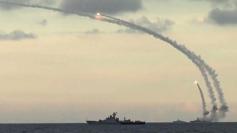 Άρχισε η ναυτική άσκηση της Ρωσίας στη Μεσόγειο και την Κασπία θάλασσα