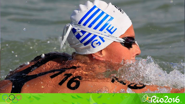 Κολύμβηση ανοιχτής θάλασσας: 11η θέση για την Αραούζου Κολύμβηση ανοιχτής θάλασσας: 11η θέση για την Αραούζου