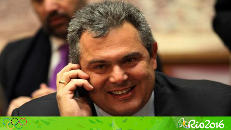 Συγχαρητήριο μήνυμα του Πάνου Καμμένου στον Λευτέρη Πετρούνια