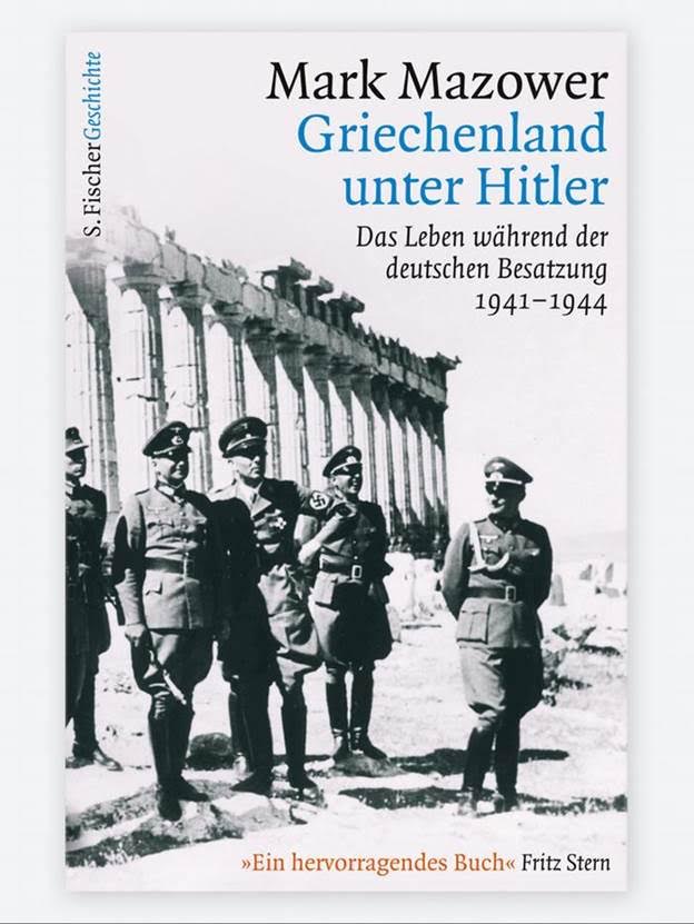 Το βιβλίο του Μαρκ Μαζάουερ Στην Ελλάδα του Χίτλερ στα γερμανικά