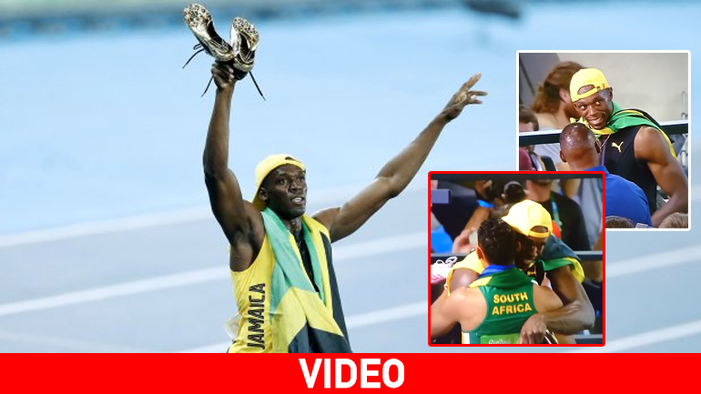 Η συνέντευξη μπορεί να περιμένει – Η απίστευτη αντίδραση του Μπολτ όταν είδε τον Βαν Νίεκερκ