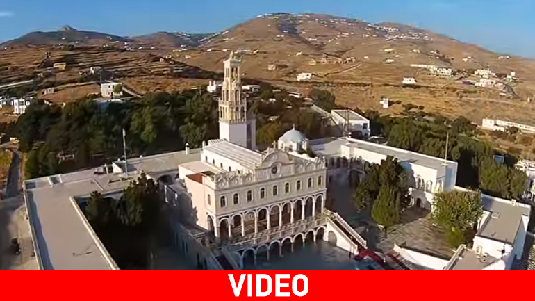 Η Τήνος, τα μνημεία και οι ομορφιές της, από ψηλά