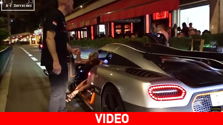 Γόβες, καυτό σορτς και ένα αυτοκίνητο αξίας 5,4 εκατ. ευρώ!