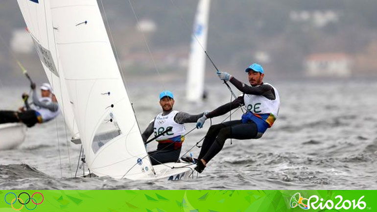 Ιστιοπλοΐα (470 ανδρών): Παραμένουν σε τροχιά μεταλλίων οι Μάντης/Καγιαλής