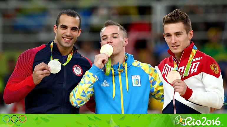 Τα μετάλλια στην ενόργανη γυμναστική