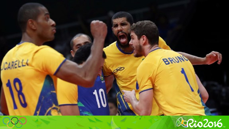Βόλεϊ: Στους «8» η Βραζιλία, 3-1 τη Γαλλία