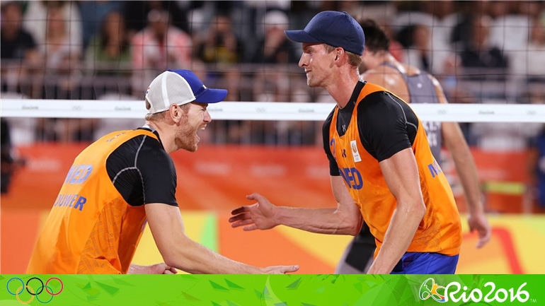 Μπιτς βόλεϊ: Στην τετράδα Μπρούβερ – Μέεουσεν