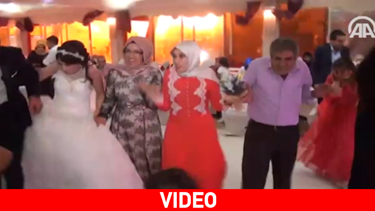Βίντεο-σοκ: Η φονική έκρηξη στο Βαν της Τουρκίας κατά τη διάρκεια γαμήλιας τελετής