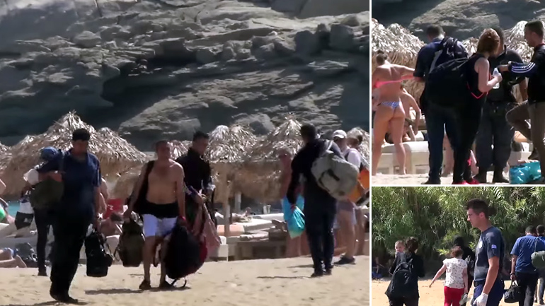 Μετανάστες αποβιβάστηκαν στη Μύκονο