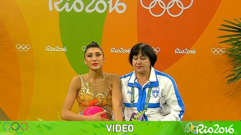 Ρυθμική γυμναστική: 17.208 βαθμούς πήρε η Φίλιου στο στεφάνι