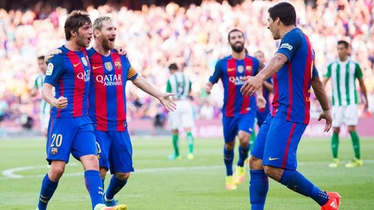 Πέτυχε μισή… ντουζίνα γκολ στην πρεμιέρα της η Μπαρτσελόνα