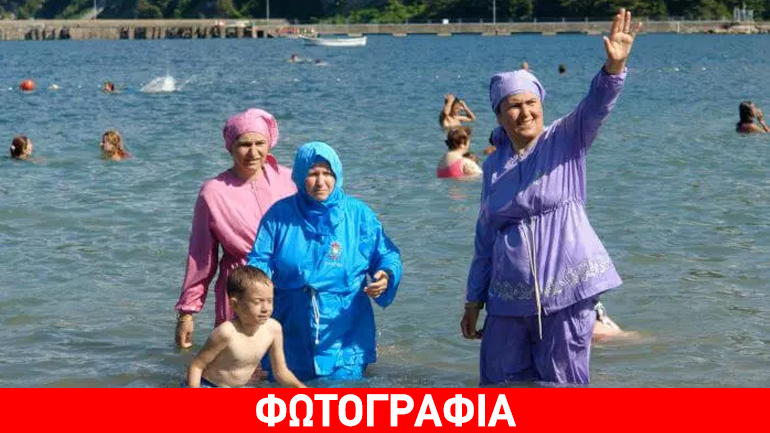 Ιμάμης απαντά στην απαγόρευση του μπουρκίνι με φωτό καλογριών σε παραλία