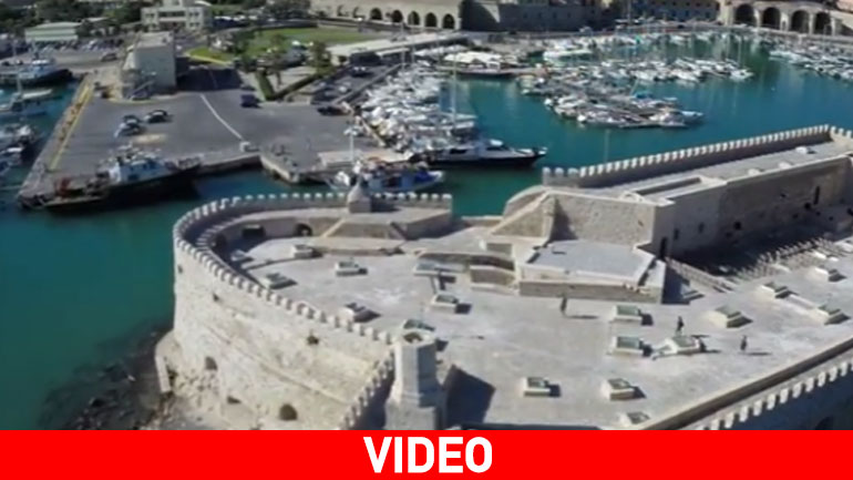 Το επιβλητικό φρούριο Rocca a Mare (Κούλες) άνοιξε τις πύλες του στο Ηράκλειο