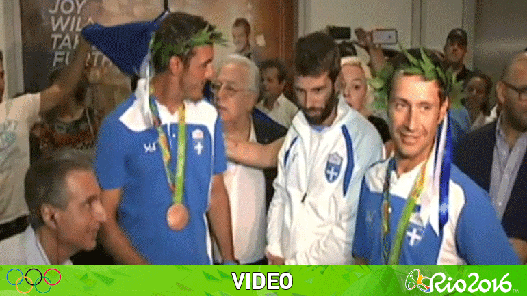 Στην Αθήνα οι «χάλκινοι» Μάντης και Καγιαλής