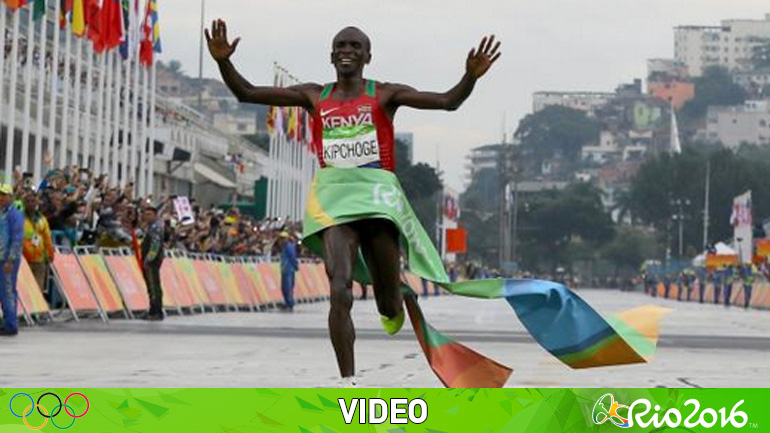 «Χρυσός» ο Κιπτσόγκε από την Κένυα στον Μαραθώνιο