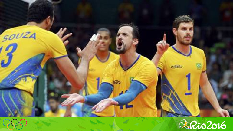 «Χρυσή» η Βραζιλία στο βόλεϊ, 3-0 την Ιταλία