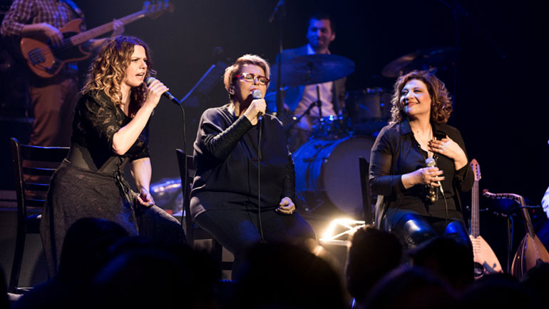 Δ. Γαλάνη – Ε. Τσαλιγοπούλου – Γ. Νέγκα στο Ανοιχτό Θέατρο Γιαννιτσών