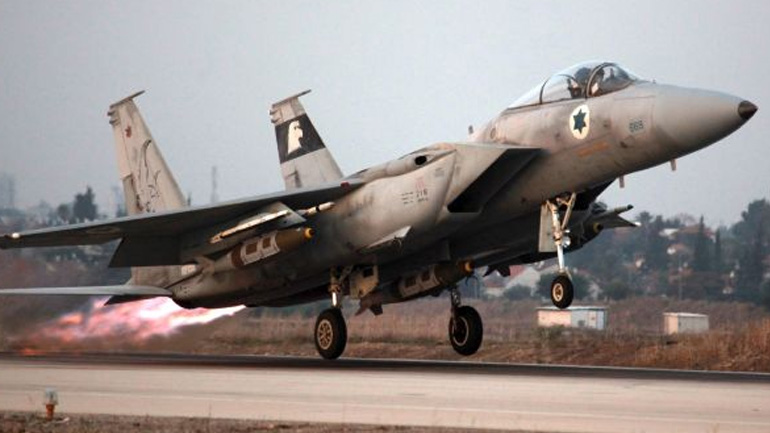 Η ισραηλινή αεροπορία βομβάρδισε θέση του συριακού στρατού