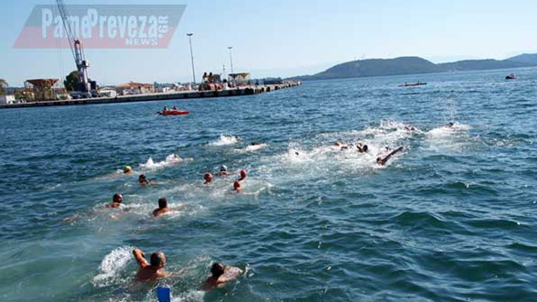 Το Σάββατο ο κολυμβητικός διάπλους Άκτιο – Πρέβεζα