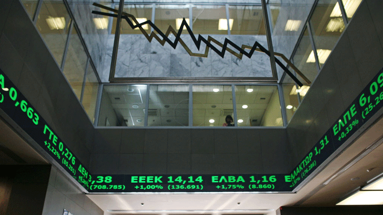 Θετικό πρόσημο στο Χρηματιστήριο Αθηνών