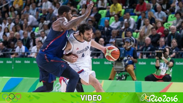 Οι πανηγυρισμοί των Σέρβων για το ασημένιο στο μπάσκετ!