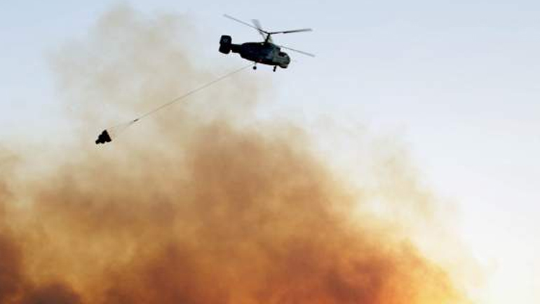 Σε ύφεση η πυρκαγιά κοντά στο Αρχοντικό Γυθείου