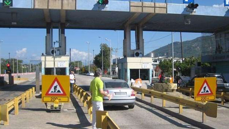 Τρεις σταθμοί διοδίων στην Πατρών – Κορίνθου