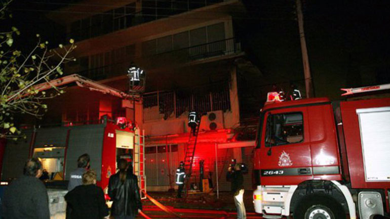 Ανάληψη ευθύνης για τον εμπρησμό του πολιτικού γραφείου του Αρτέμη Σώρρα