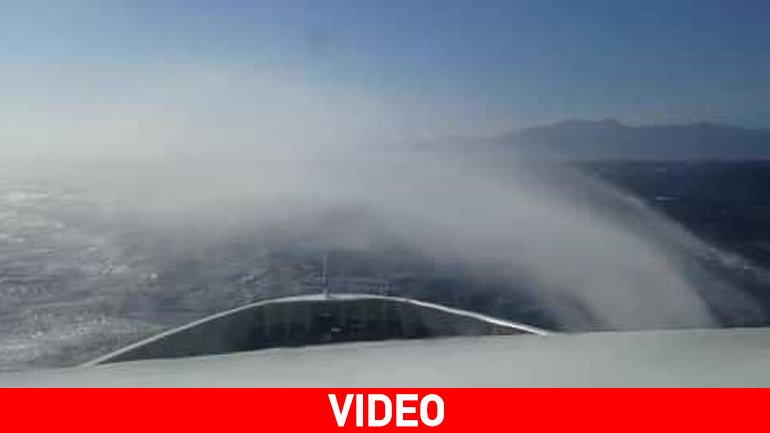 Κάβο Ντόρο: Συγκλονιστικό βίντεο με Superferry να τα βάζει με κύματα και ανέμους 8 μποφόρ