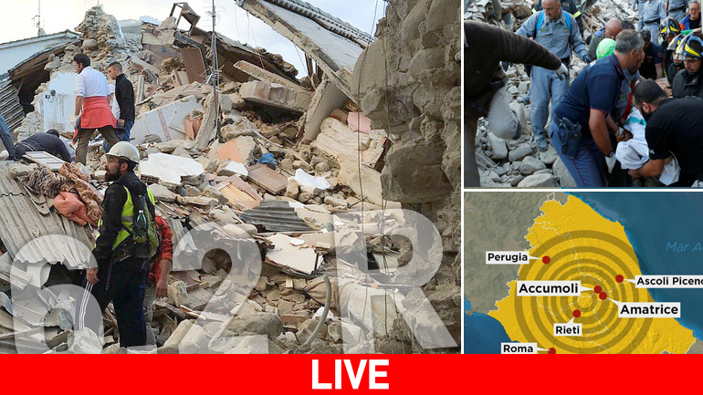 Φονικός σεισμός στην κεντρική Ιταλία