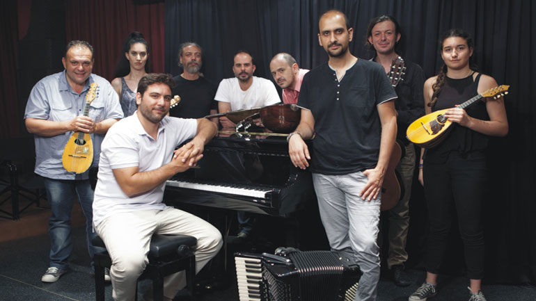 «Mandolino notturno» στον Κήπο του Μεγάρου