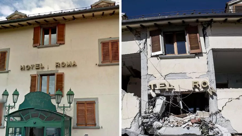Ιταλία: Κατέρρευσε ξενοδοχείο 120 ετών στο Αματρίτσε