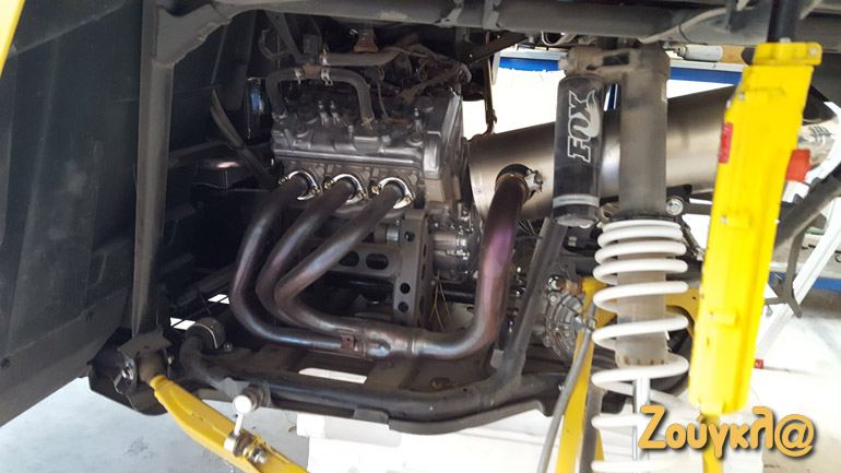 Το μοτέρ των 998 κ.εκ. αποδίδει σχεδόν 120 ίππους...