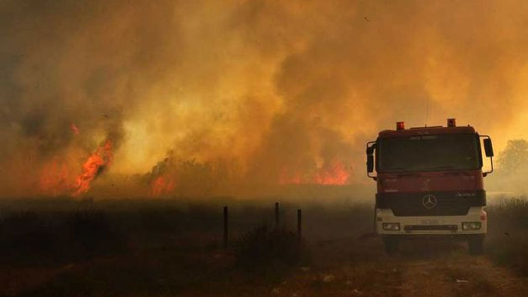 Κρήτη: Ολονύχτια μάχη με τη φωτιά έδωσαν οι πυροσβέστες κοντά στο Ελαφονήσι
